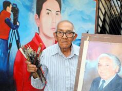 San Martín de Porres: usuario de Pensión 65 retoma su pasión por retratar personas a sus 81 años