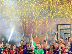 Barcelona se proclamó campeón de la Copa del Rey al vencer a Real Madrid 3-2 en tiempo suplementario