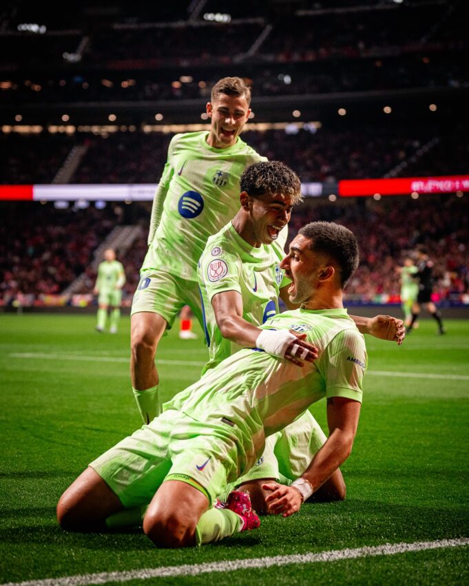 Barcelona jugará la gran final de la Copa del Rey al vencer al Atlético de Madrid 1-0