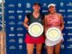 Tenista peruana Romina Ccuno se coronó campeona de dobles en el W35 de Leme-Brasil