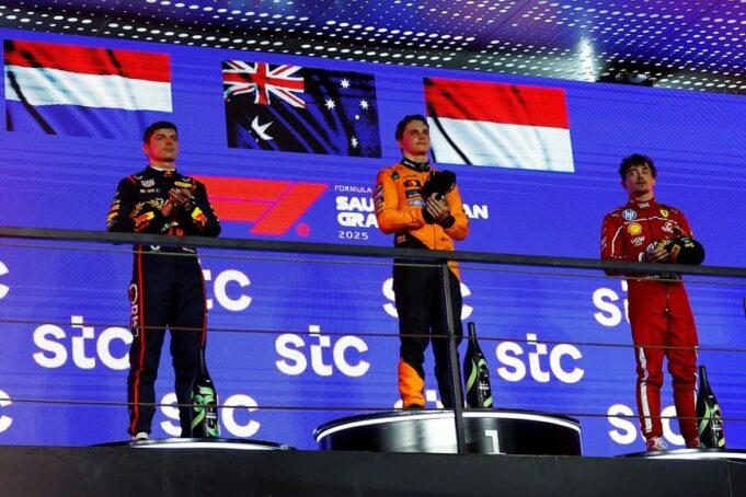 Australiano Óscar Piastri fue el ganador del Gran Premio de Arabia Saudita de la Fórmula 1