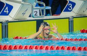 Cielo Moya logró cuatro récords Nacionales en selectivo múltiple de Natación