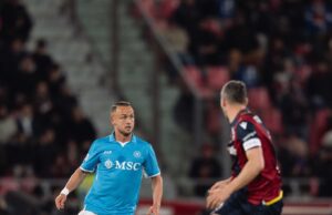 Nápoles no pudo con Bolonia quedando 1-1 y está a tres puntos del líder Inter de Milán