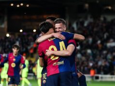 Barcelona sigue firme en su camino a ganar la Liga de España tras superar al Mallorca 1-0