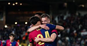 Barcelona sigue firme en su camino a ganar la Liga de España tras superar al Mallorca 1-0