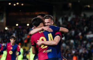 Barcelona sigue firme en su camino a ganar la Liga de España tras superar al Mallorca 1-0