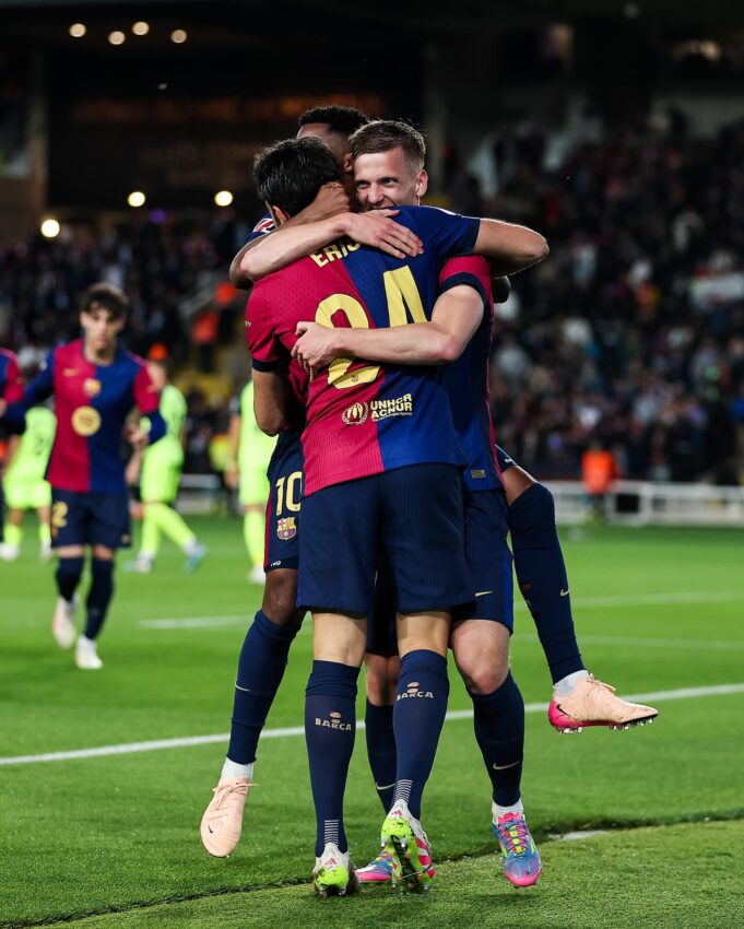 Barcelona sigue firme en su camino a ganar la Liga de España tras superar al Mallorca 1-0