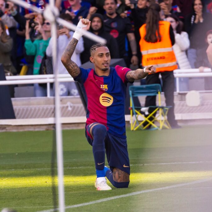 Barcelona en gran reacción le ganó al Celta 4-3 y sigue firme en la punta de la Liga de España