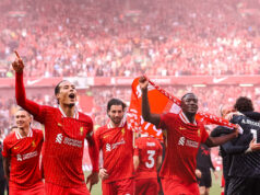 Liverpool se proclamó campeón de la Premier League con antelación al golear a Tottenham 5-1