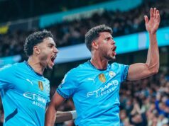 Manchester City trepó al tercer lugar de la Premier League al vencer a Aston Villa 2-1