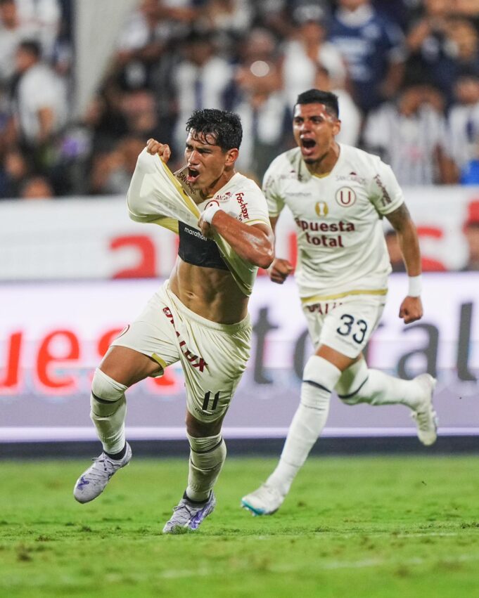 Universitario empató sobre la hora a Alianza Lima 1-1 y mantuvo «paternidad» en Matute