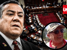 Premier Adrianzén se corre del Congreso y delega al ministro del Interior