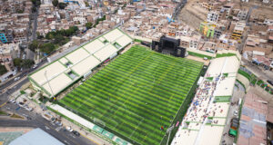 Fiesta deportiva en chorrillos: Municipio entregó el renovado estadio municipal
