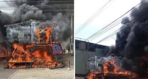 Juegos infantiles reducidos a cenizas en San Juan de Lurigancho: extorsión detrás del ataque