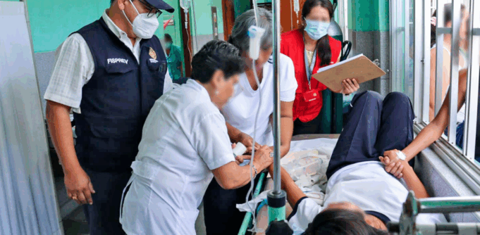 Doce escolares sufren intoxicación por alimentos de Wasi Mikuna