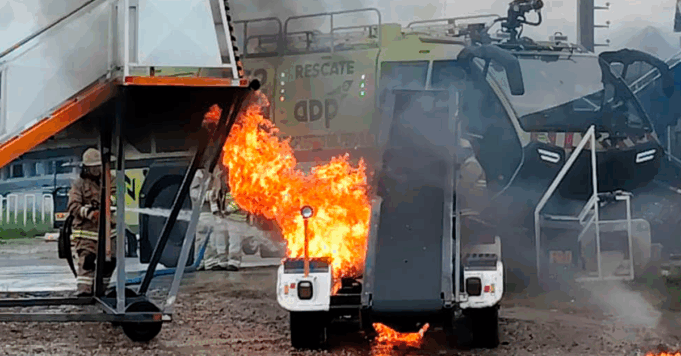 Incendio en Aeropuerto de Tarapoto fue controlado