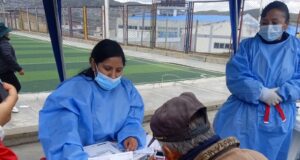 Pasco: usuarios de Pensión 65 previenen enfermedades a través de campañas de salud en Simón Bolívar y Vicco