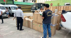 Presuntos miembros de organización criminal transportaban más de 1.7 millones de cigarrillos de contrabando