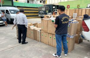 Presuntos miembros de organización criminal transportaban más de 1.7 millones de cigarrillos de contrabando