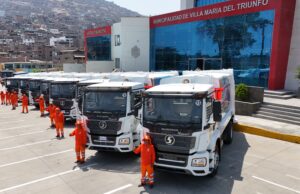 Villa María del Triunfo adquiere 15 compactadoras para reforzar la limpieza en el distrito