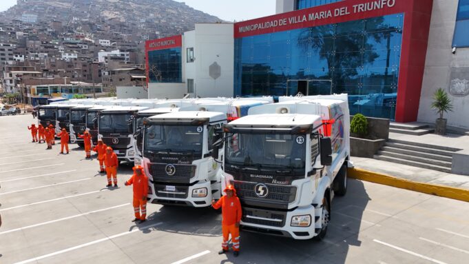 Villa María del Triunfo adquiere 15 compactadoras para reforzar la limpieza en el distrito
