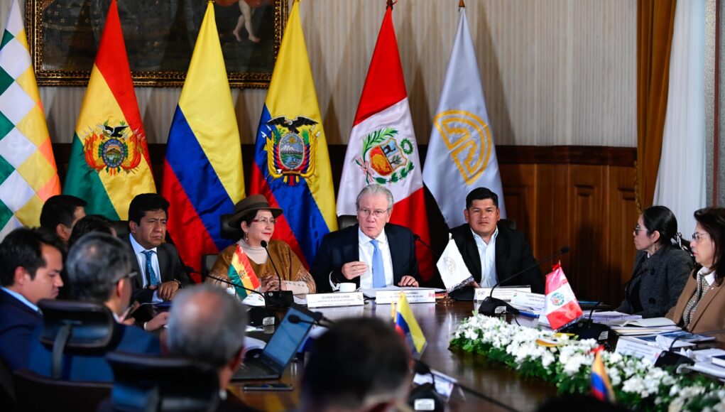 Los países andinos reafirman su compromiso en la lucha contra la delincuencia organizada transnacional