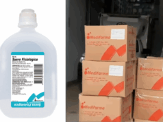12 lotes de suero fisiológico de Medifarma reciben autorización excepcional de Digemid