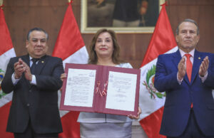 Dina Boluarte promulga ley que fortalece fiscalización de fondos internacionales para ONG