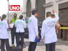 Jirón de la Unión: Delincuente muere al caer de edificio durante huida policial