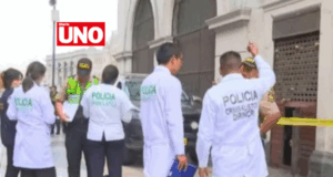 Jirón de la Unión: Delincuente muere al caer de edificio durante huida policial