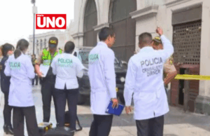 Jirón de la Unión: Delincuente muere al caer de edificio durante huida policial