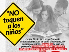 Bancada Perú Libre rechaza que hombres que se autoperciben féminas usen baños de mujeres: «No toquen a los niños»