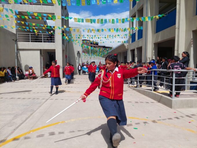 Pronied inaugura renovada infraestructura de la I.E. San Pedro de Aija, en la región Áncash