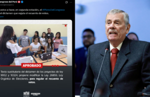 Congreso aprueba dictamen para el recuento de votos en las Elecciones 2026