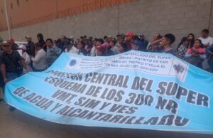 “Los chinos no quieren arreglar con nosotros, entonces que los pobres se queden sin agua”