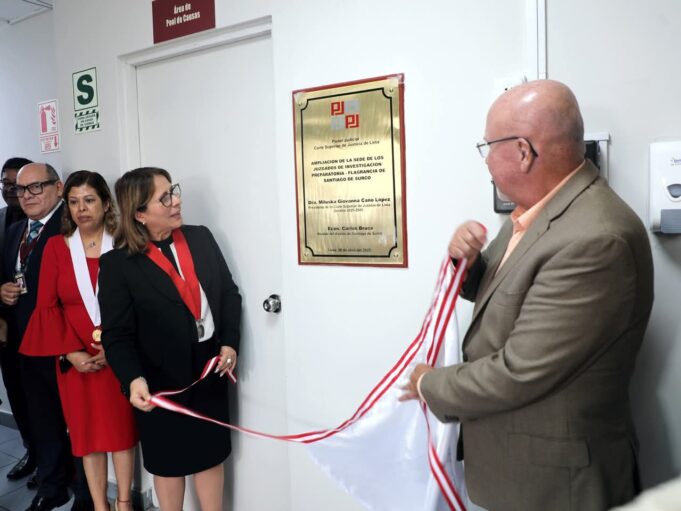Corte Superior de Justicia de Lima Inaugura ampliación de sede judicial en Surco