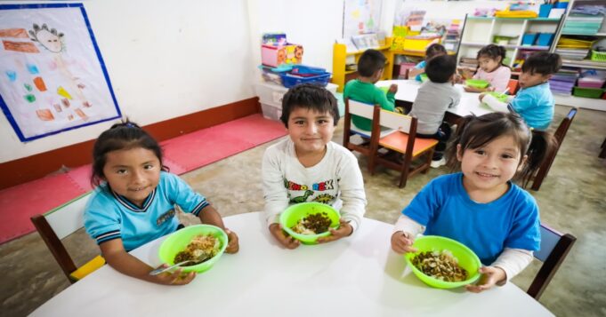 Midis incluye servicio alimentario escolar a más de 1090 instituciones PRONOEI en todo el país
