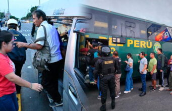 Lima y Callao despiertan con ausencia de buses y pasajeros varados debido al paro de transportistas de este 10 de abril