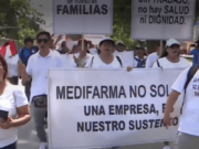Trabajadores de Medifarma protestan ante posible cierre de plantas tras muertes por suero contaminado