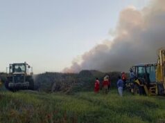 Incendio de gran magnitud arrasa con más de cuatro hectáreas en el Santuario Nacional Lagunas de Mejía