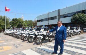 Gobierno Regional del Callao presenta 85 motos para reforzar la seguridad ciudadana en la región