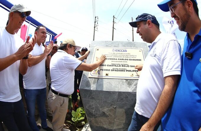 Inauguran remodelación de la Av. Carlos Izaguirre en el Callao con inversión de casi S/11 millones