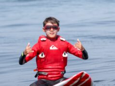 A sus 12 años, Raúl Vildoso es el tablista más joven en correr olas de más de 4 metros en Pico Alto.