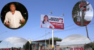 Propaganda electoral de Acción Popular invade calles de Ica