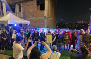 Jesús Cristo Superstar deslumbra en el Cerro El Pino y devela placa que oficializa tradición anual