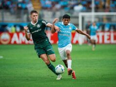 Cristal cayó ante Palmeiras 3-2 en un partidazo de la Libertadores en el Nacional