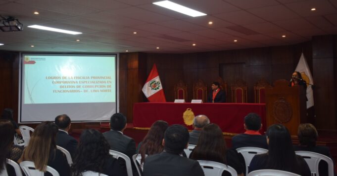 Ministerio Público de Lima Norte celebra XIV aniversario de las Fiscalías Anticorrupción