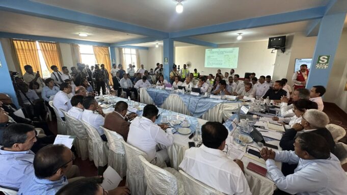 Comisión de Transportes sesionó en el distrito de Íllimo en Lambayeque