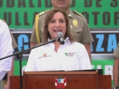 Presidenta Boluarte defiende accionar policial y cuestiona selectividad de ONG