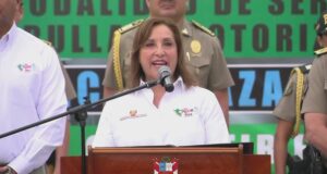 Presidenta Boluarte defiende accionar policial y cuestiona selectividad de ONG